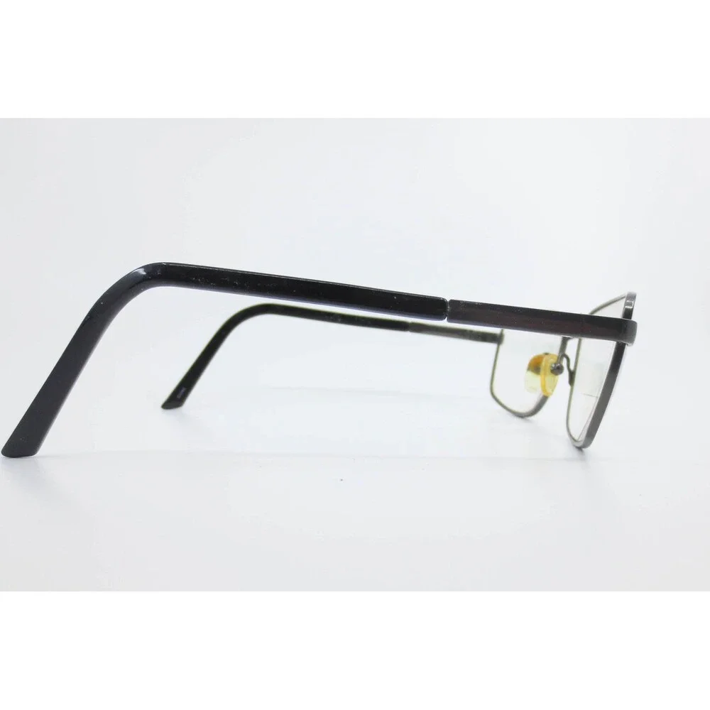 Max Mara MM 5102 GM Gunmetal Rectangular Eyeglasses Frames 56-17-145 Mens Womens